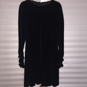Ralph Lauren velvet dress